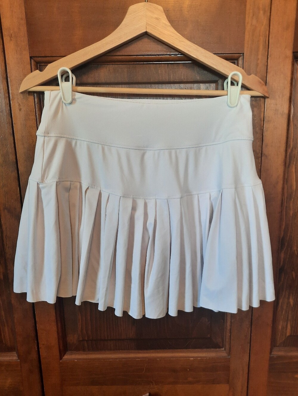 Kyodan White Pleated Tennis Skort With Pocket Activewear Athletic Size Medium